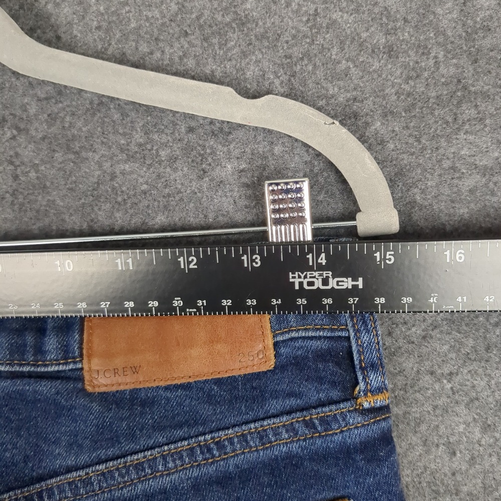 J.Crew 250 Skinny Jeans Mens‎ Medium Wash Blue Denim Slim Fit 30x34 - Picture 14 of 15